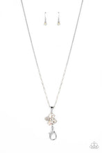Load image into Gallery viewer, Rainbow Bloom - White Lanyard