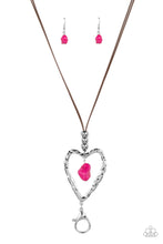 Load image into Gallery viewer, Santa Fe Sweetheart - Pink Lanyard