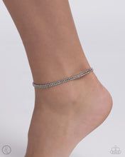 Load image into Gallery viewer, Dainty Declaration - White Anklet
