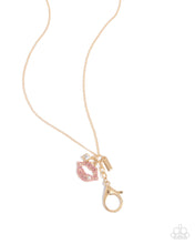 Load image into Gallery viewer, Read My Lips! - Pink Lanyard
