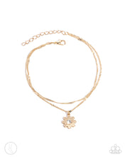 Load image into Gallery viewer, Blossoming Breeze - Gold Anklet
