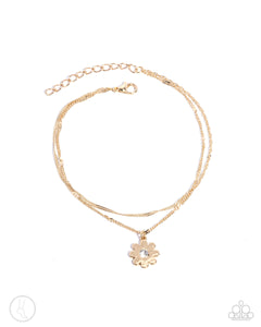 Blossoming Breeze - Gold Anklet