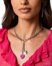 Load image into Gallery viewer, Complete Look: Momentary Bliss - Pink (Necklace), Momentary Balance - Pink (Bracelet)
