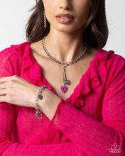 Load image into Gallery viewer, Complete Look: Momentary Bliss - Pink (Necklace), Momentary Balance - Pink (Bracelet)
