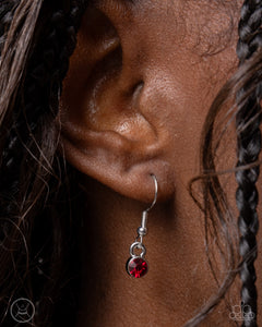 Terrific Trio - Red Necklace, Thrilling Trio - Red Bracelet