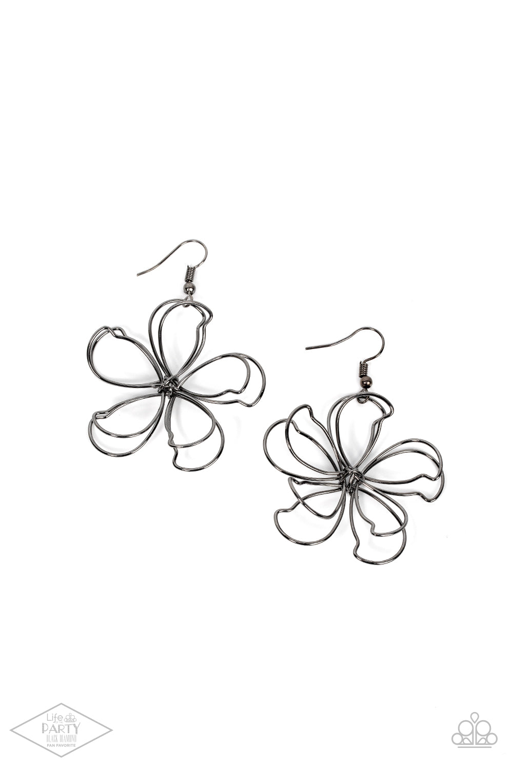 Miss Daisy - Black (Gunmetal) (Large)