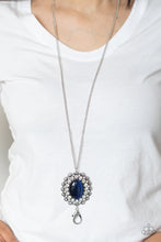 Load image into Gallery viewer, Oh My Medallion - Blue Lanyard
