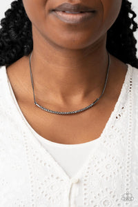 Collar Poppin Sparkle - Black (Gunmetal)