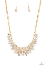 Load image into Gallery viewer, Shimmering Song - Gold Necklace - January 2023 Life of the Party
