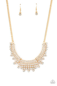 Shimmering Song - Gold Necklace - January 2023 Life of the Party