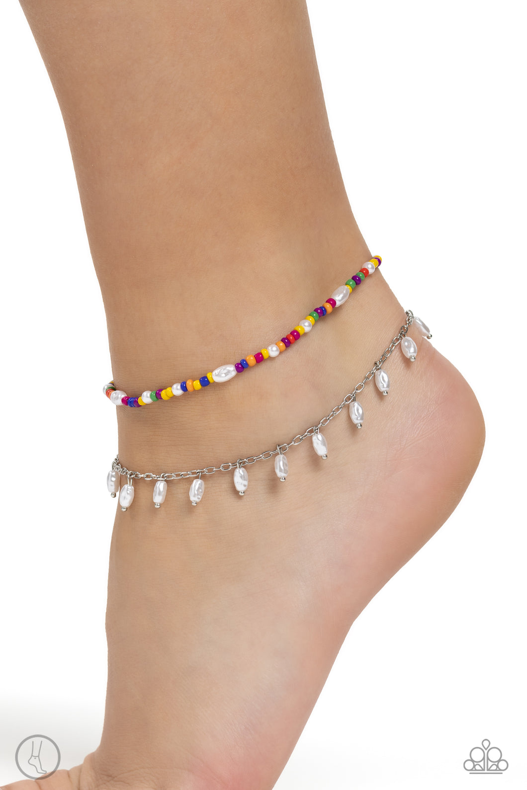 Beachfront Backdrop - Multi Anklet