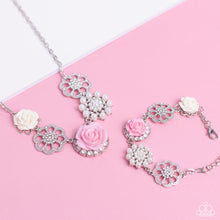 Load image into Gallery viewer, Tea Party Favors - Pink Necklace - April 2023 Life of the Party
